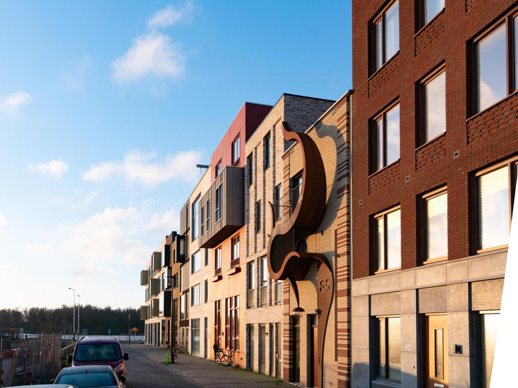 Huis Met De Krul Amsterdam Esterno foto